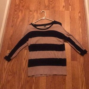 Black and Tan sweater from Ann Taylor